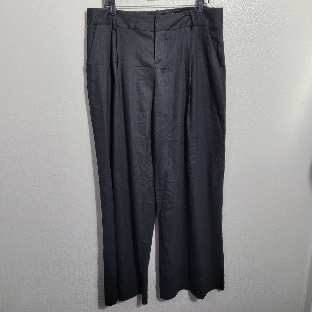 Alice + Olivia Classics High Waisted Wide Leg Pants/Trousers Size 14